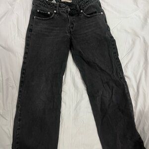 Levi's Black Straight-Leg Women's Jeans